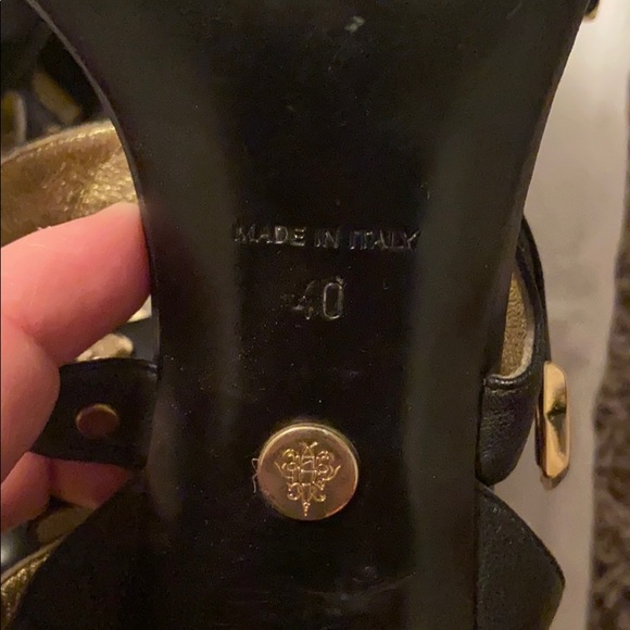 Emilio Pucci Leather Gladiator high heels - Picture 6 of 8